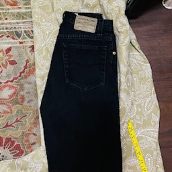 1990s Jordache High-Waist  Black Jeans Sz. 5/6 - Picture 5 of 9